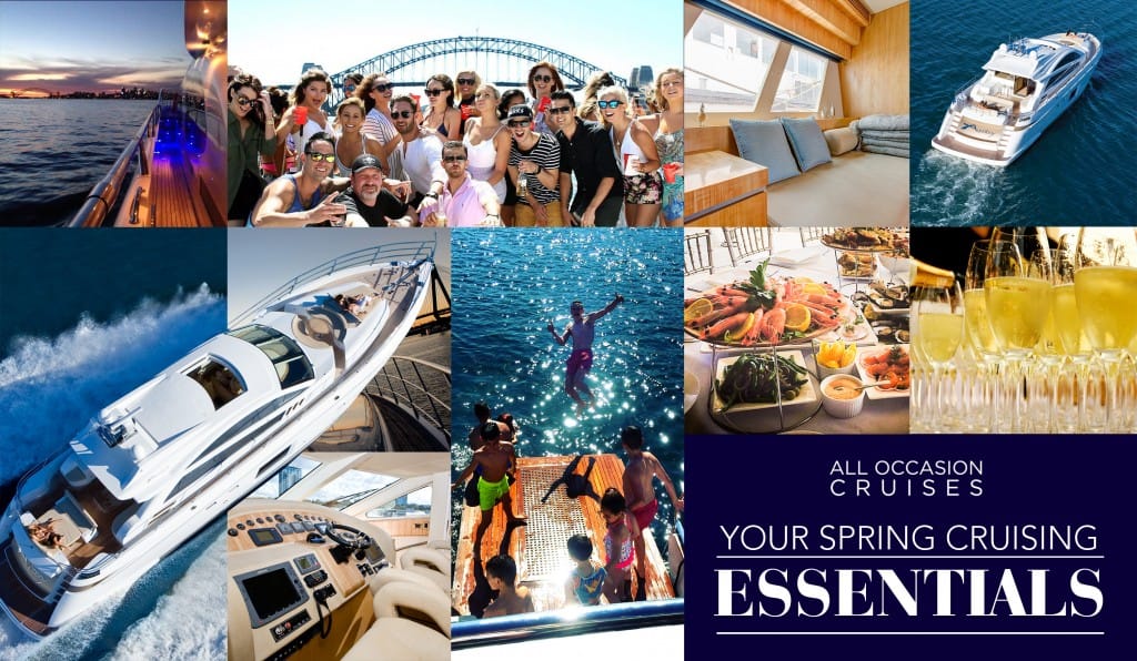 Your Spring Cruising Essentials | Sydney Harbour Cruise
