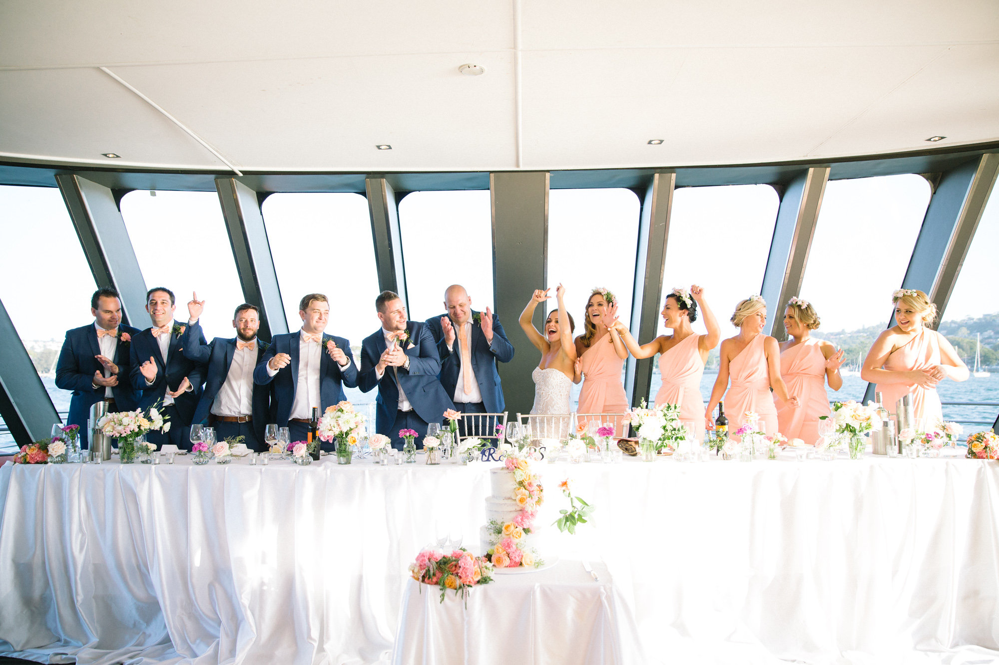 Host your wedding on Sydney Harbour by booking a Wedding Cruise