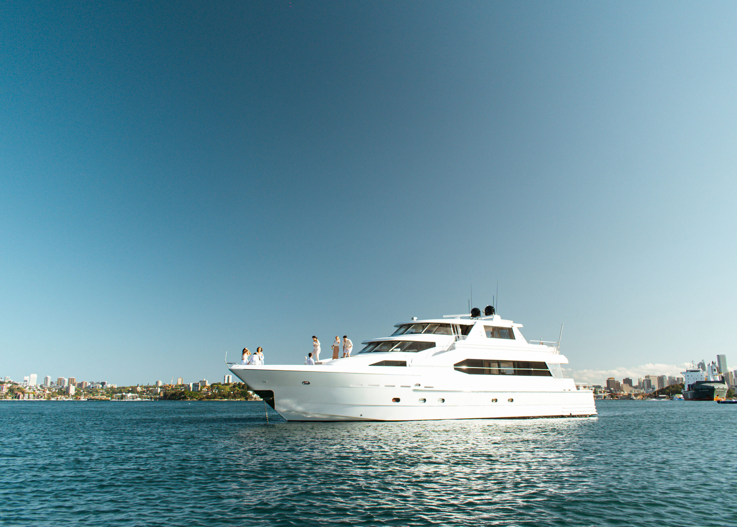 MY A.Q.A | Sydney Harbour Luxury Yacht | Boat Hire Sydney