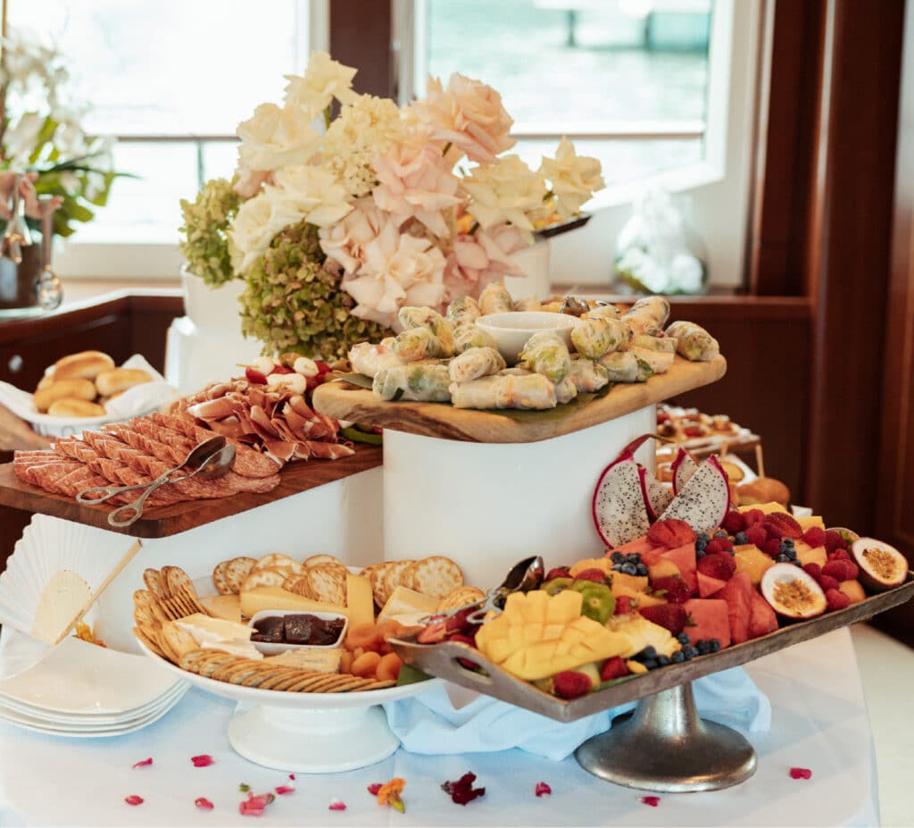 Tailored Menu (Alternate Serve, Glamorous Buffets, or Cocktail Events)