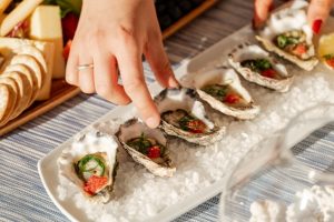 Gourmet Canapés on Arrival