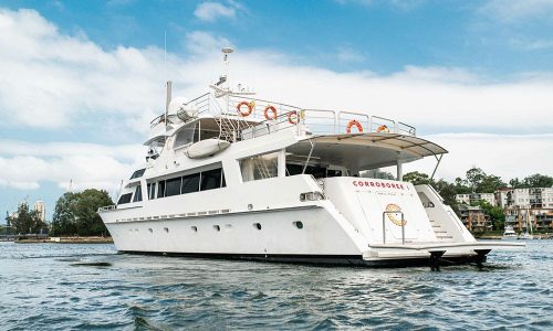 Corroboree Premium Charter Boat Sydney Harbour Views